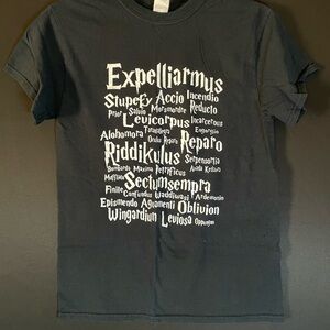 Harry Potter Spells youth size S t-shirt
